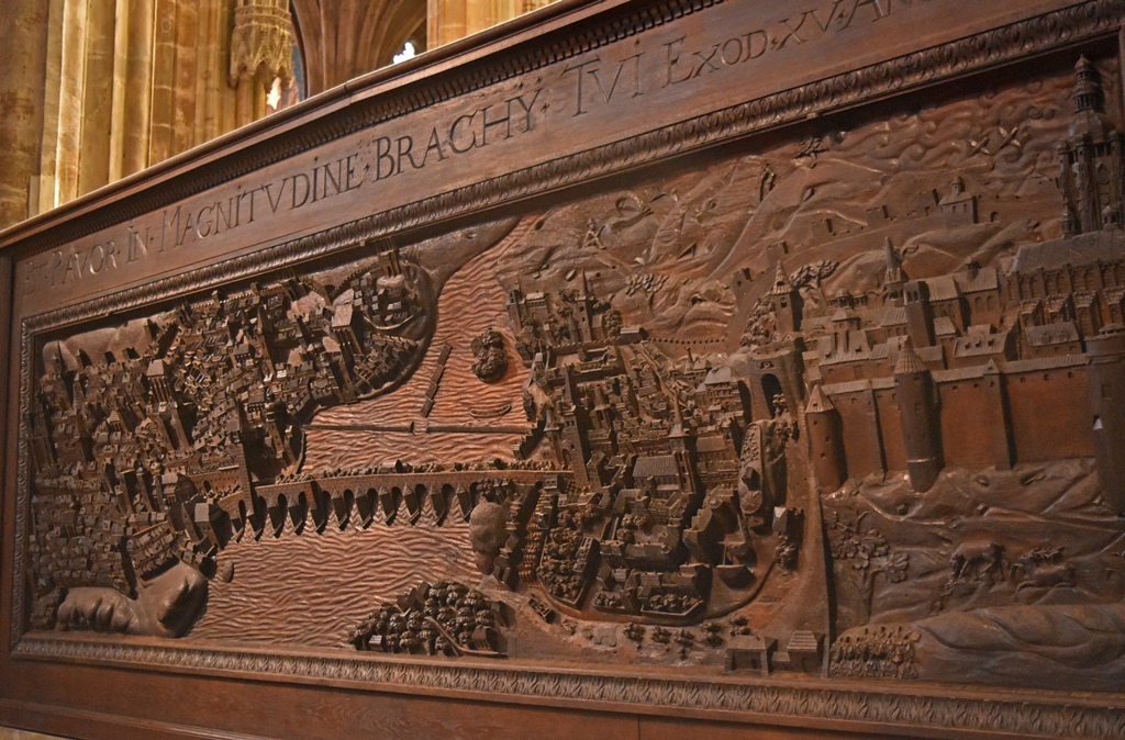 Wood Carving of City